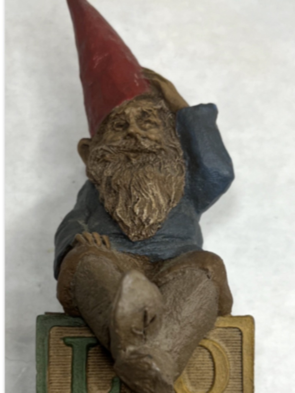 Vintage SPOCK 1984 Tom Clark Gnome Cairn Studio Item #1081 Edition #23